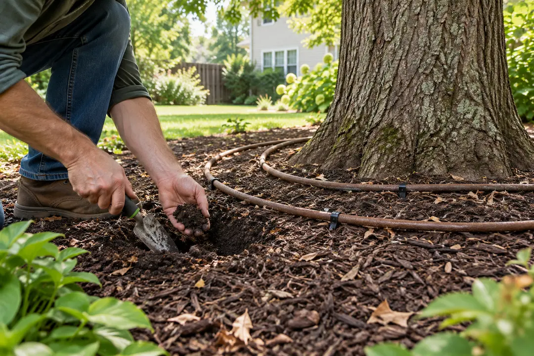 watering mature trees Northern Virginia